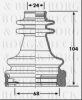 BORG & BECK BCB6196 Bellow, driveshaft